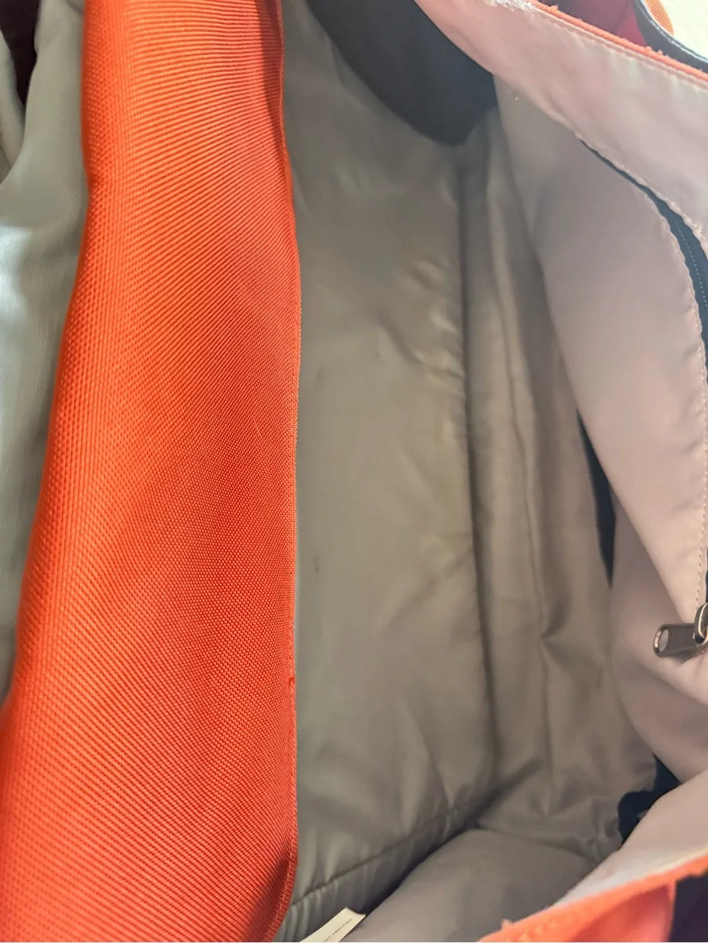 Patagonia Men's Messenger Bag in Rust-Orange with Black Trim